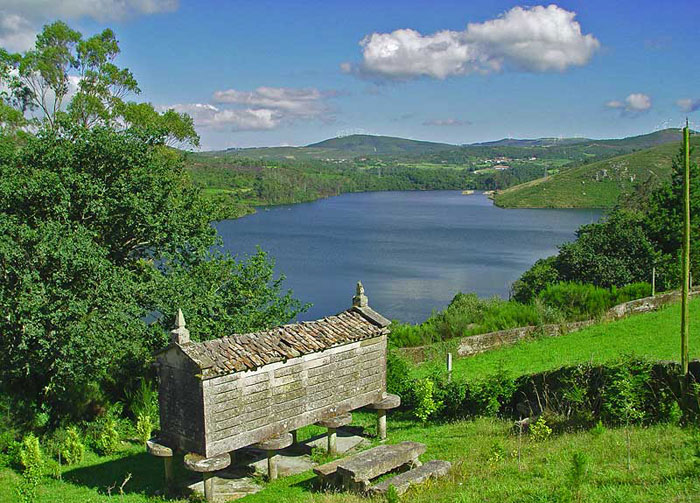 Río Xallas. Embalse de Santa Uxía