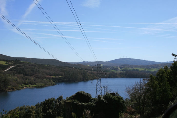 Río Xallas. Embalse de Santa Uxía