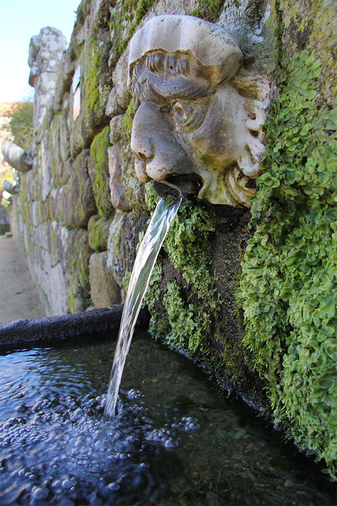 Vigo. Fuente en Castrelos