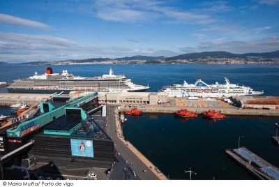 Vigo estrena la prolongación de su muelle de cruceros