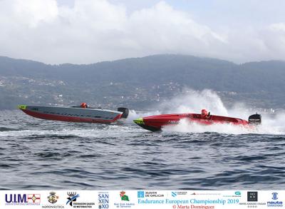 Los belgas Alain Coppens y Koenraad van Nieuwenhove lideran las clase S1 ganando el Trofeo de la Xunta de Galicia