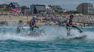 Récord de participación en la final del circuito europeo de AquaX en el Balís