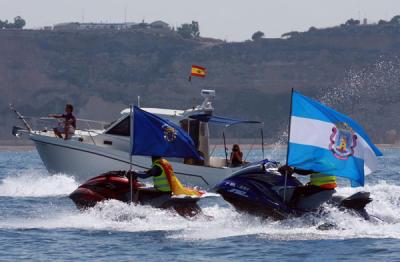 Todos los pilotos y embarcaciones, que tomaron la salida desde Motril, han llegado al puerto melillense