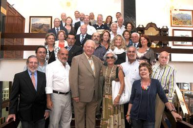 Homenaje del Real Club Náutico a sus diferentes Comodoros a lo largo de sus 100 años de historia.