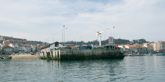 Puerto pesquero de Baiona