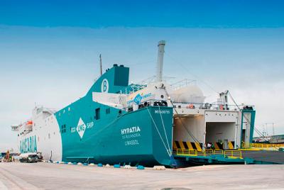  El Hypatia de Alejandría de Baleària empieza a navegar en la línea Barcelona-Palma 