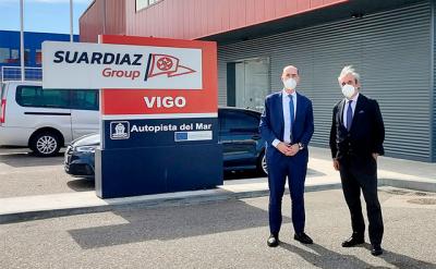 Suardiaz presenta un proyecto al MITMA para la descarbonización de la AdM Vigo-Nantes 