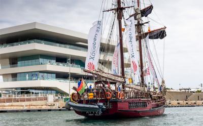 La Iacobus Maris desembarca en Valencia