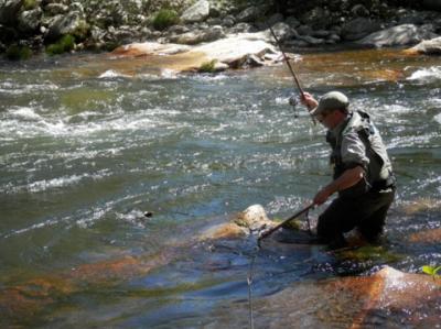 El abulense Sergio Barroso Jiménez, Campeón de España de pesca en la modalidad de Salmónidos Lance.