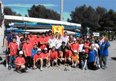 Campeonato de Catalunya de velocidad, sobre una distancia de 500 m.