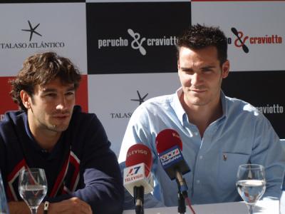 Carlos Pérez y Saúl Craviotto, descansan en Galicia