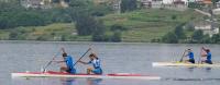 CUARTETO DEL NAUTICO SEVILLA EN EL PODIO DEL NACIONAL AUTONOMICO CON LA SELECCION ANDALUZA 