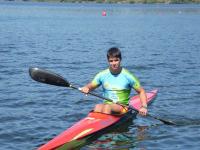 El palista del Ría de Aldán, Roberto Abal, estará en los Europeos Sub-23