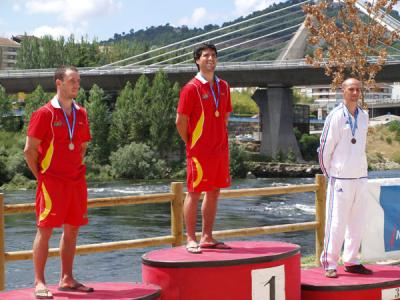 Juanikorena Campeón de Europa en OC-1 y Domenjo doble Subcampeón de Europa en OC-1 y C-1