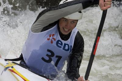 Otra medalla internacional para el Slalom español. Samuel Hernanz logra  bronce en K-1 Sub-23