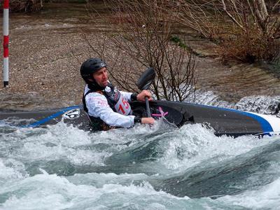 Siete  metales para la delegación gallega en la 1º Copa de España de slalom