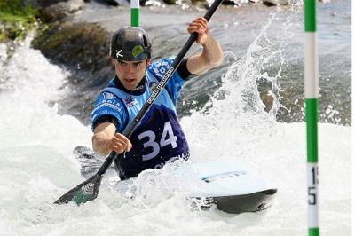 Suerte dispar en la primera jornada del Campeonato de Europa ECA de Slalom para España