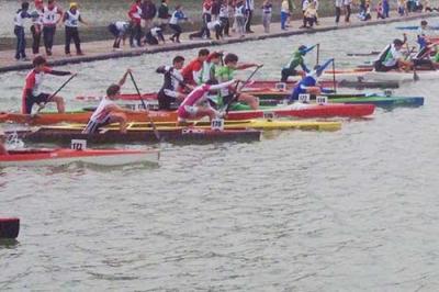 Dominio de los canoistas del Náutico Rodeira en el Campeonato de España