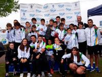 El club de mar Ría de Aldán gana la primera regata de la liga provincial.