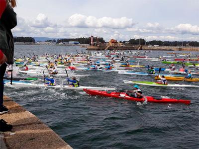 El  Club Piragüismo CAMBADOS gana en casa