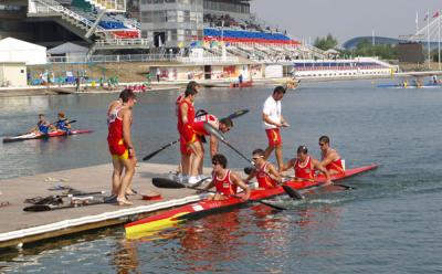 España logra cuatro medallas en las finales de 200 metros de los  Campeonatos de Europa de Aguas Tranquilas Moscú 2010 