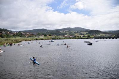 Medio millar de deportistas en la provincial de Outes