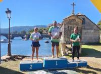 Triunfo de la escuela de piragüismo Ciudad de Pontevedra en el  Campeonato de España de Maratón