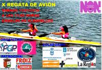 X Regata de Piragüismo del Ayuntamiento de Avión 2019,