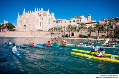 El Trofeo La Caixa reúne a 230 piragüistas en una de las mayores concentraciones de Baleares