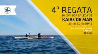 La Liga Galega de Kaiak de Mar reúne en Cangas a 200 palistas