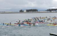 La playa de Bouzas albergará la 2º prueba de la Liga Galega de Kaiak de Mar 