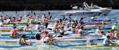 La Semana Abanca llega a Sanxenxo con el Vila de Portonovo de Kayak de Mar