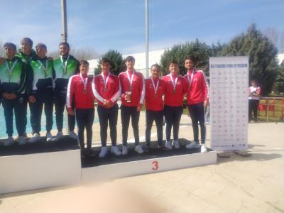 Bronce en el Nacional para la Selección Sub-21 de Castilla-La Mancha de Kayak Polo