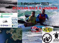 Iván Alonso, Oscar Chalupsky y Cyrille Carré protagonistas de la II Ocean Race A Lanzada. 