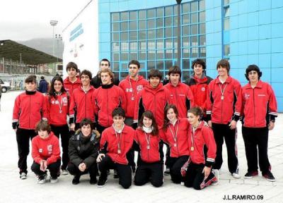 La sección de Pista de Sociedad Deportiva Santiagotarrak de Irún acude al Campeonato de España de Fondo