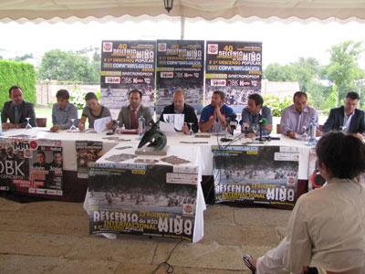 PRESENTACIÓN XL EDICIÓN DESCENSO INTERNACONAL DEL MIÑO Y XVI COPA PRESIDENTE XUNTA DE GALICIA.