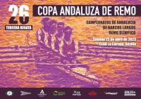 El Campeonato de Andalucía de barcos largos de remo olímpico, en el CEAR La Cartuja 