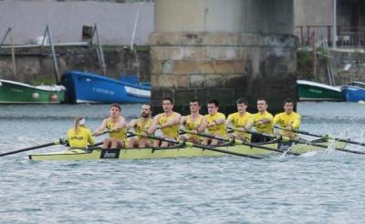 El ocho de Orio gana el Campeonato de Euskadi de larga distancia 