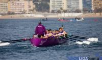 El RCN Gandia vuelve a liderar la liga autonómica de remo tras ganar la regata de Benidorm 