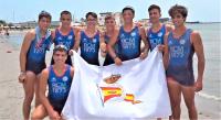 El Real Club Mediterráneo de Málaga, subcampeón de España de banco fijo en llaut