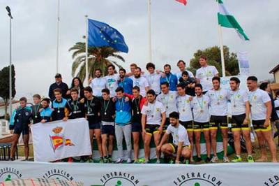 El Real Club Mediterráneo se luce en la tercera regata de la liga andaluza de banco fijo