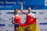 España suma seis medallas en la Copa del Mundo de remo de Zagreb