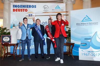 Ingenieros elegirá la calle por la que bogar el día de la Regata Ingenieros - Deusto