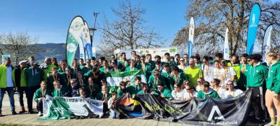 La selección andaluza de remo, campeona de España 