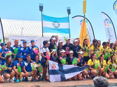 LAS SENIOR DEL REAL CLUB DE REGATAS DE ALICANTE  CAMPEONAS DE ESPAÑA  DE BANCO FIJO Y ANA NAVARRO CONVOCADA PARA LA SELECCIÓN NACIONAL JUVENIL DE REMO EN EL EUROPEO DE GRAVELINES