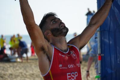 Oro y bronce en el Mundial beach sprint para el remo andaluz con acento malagueño