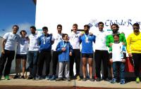 RC Mediterráneo y CR Torremolinos se reparten el triunfo de la tercera regata de la liga andaluza de banco fijo-llaut