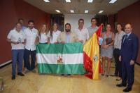 Reconocimiento institucional al remo andaluz