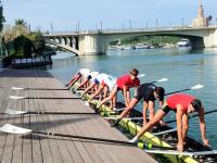 Sevilla y Betis ya calientan motores para el derbi del Guadalquivir