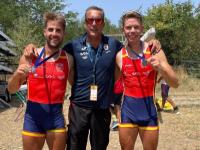 Subtítulo mundial sub23 para al remo andaluz con el doble scull ligero de Antonio Díaz y Jorge Knabe (Club Náutico Sevilla)